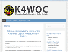 Tablet Screenshot of k4woc.com